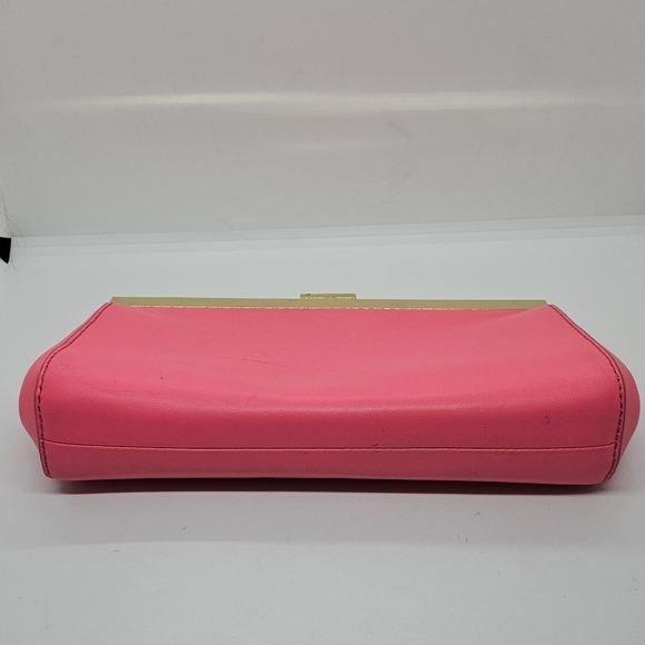 J. Crew Factory pink and gold clutch - Picture 3 of 11